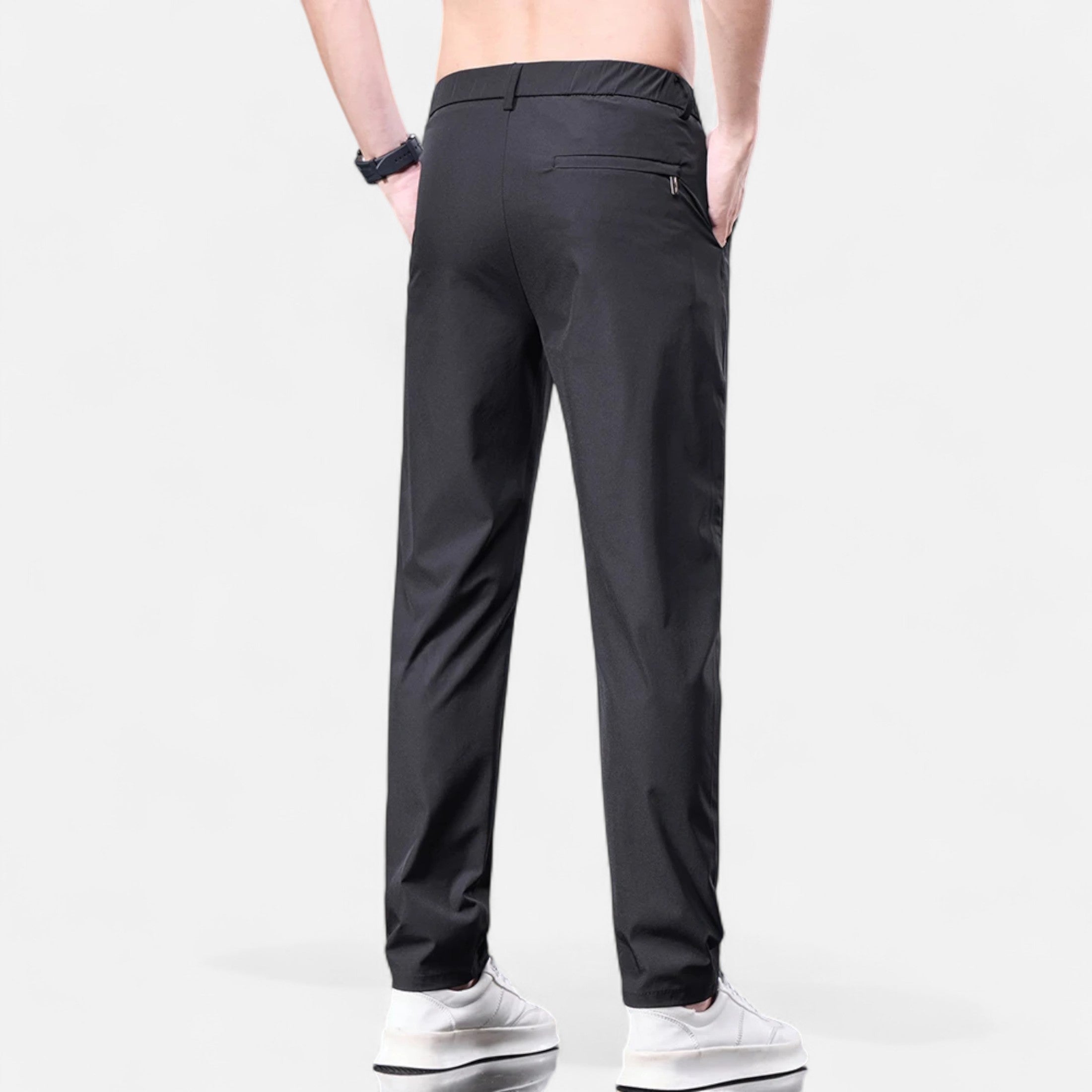 Ferandi Mode | Pantalon Homme Été Soie de Glace Élégant