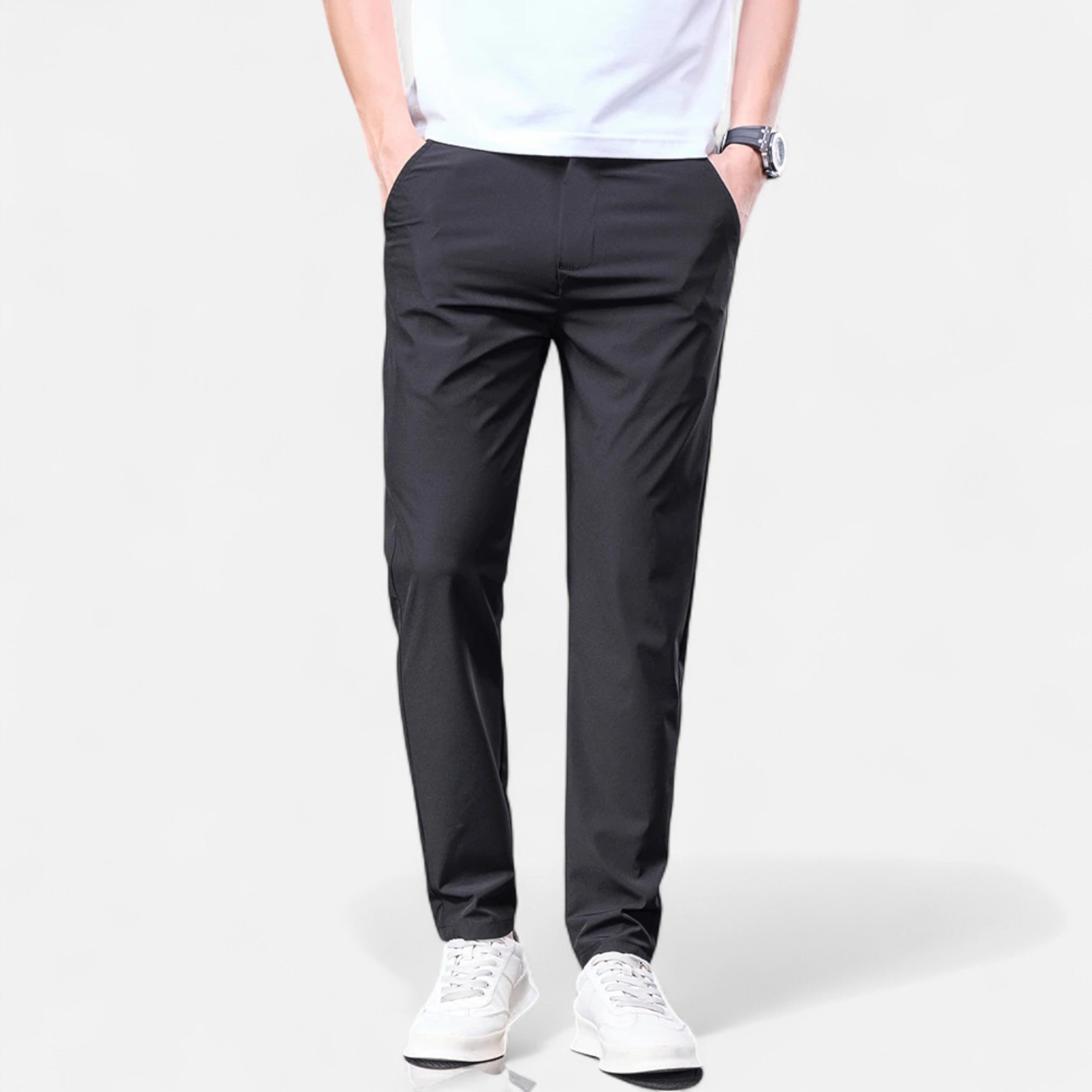 Ferandi Mode | Pantalon Homme Été Soie de Glace Élégant