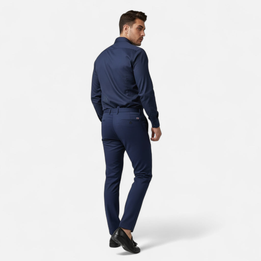 Ferandi Mode | Pantalon Homme Business Casual Confort Élégant