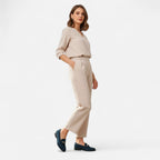 Ferandi Mode | Moccassins Femme à Accents Métalliques