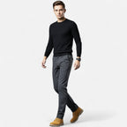 Ferandi Mode | Pantalon Homme Droit Coton Business Chic