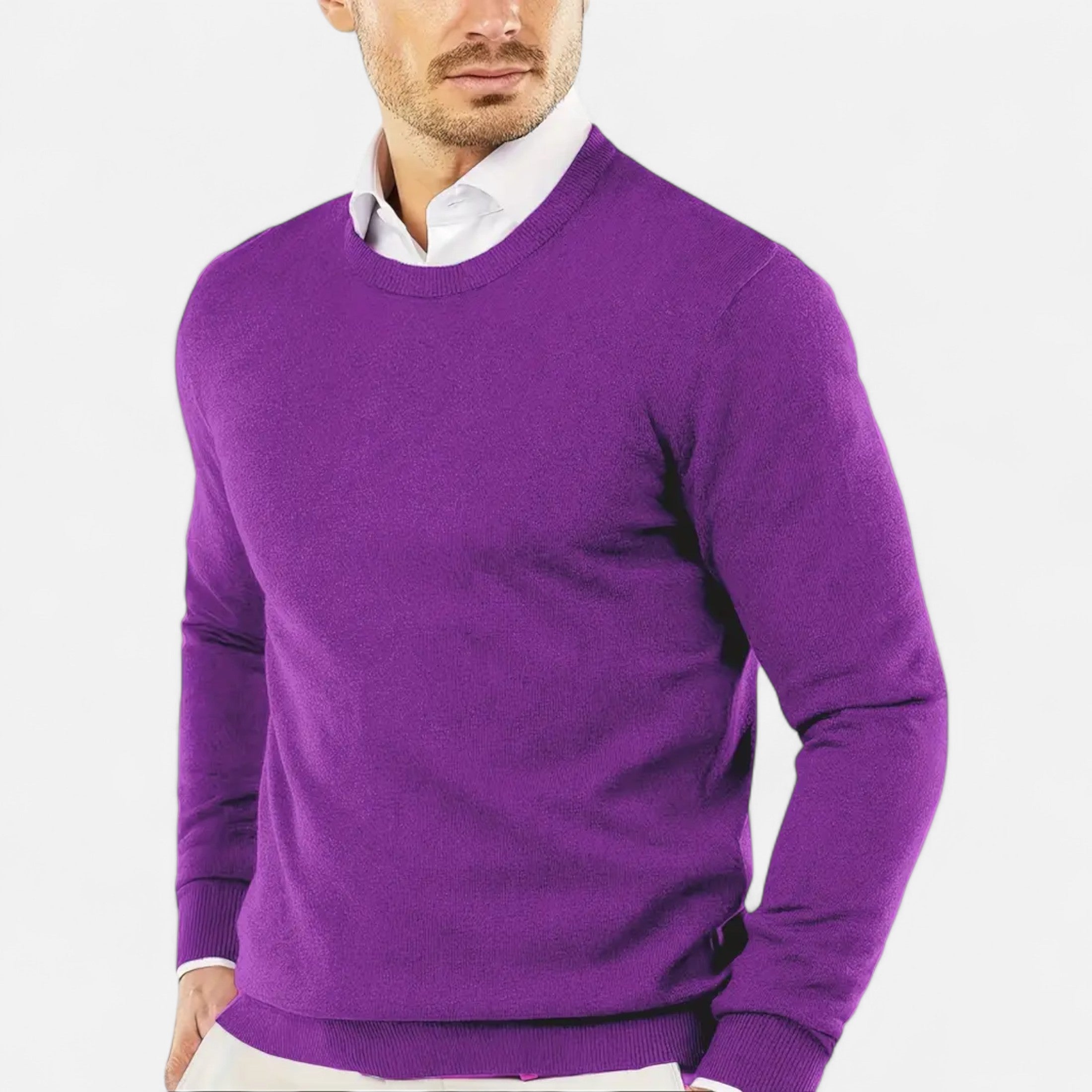 Ferandi Mode | Pull Homme Col Rond Automne-Hiver