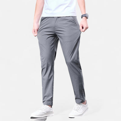 Ferandi Mode | Pantalon Homme Été Soie de Glace Élégant