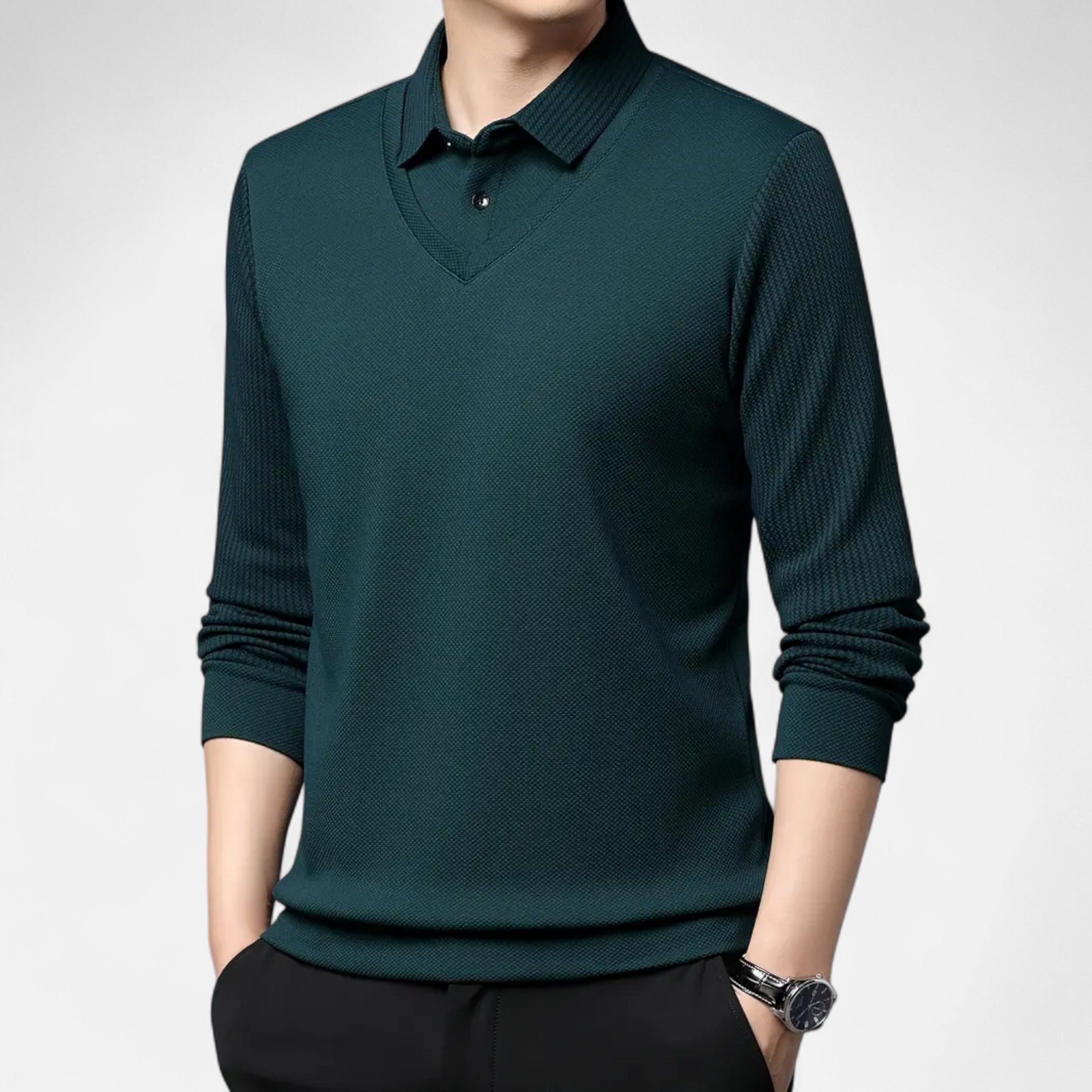 Ferandi Mode | Polo Homme Golf Élégance Printemps-Automne