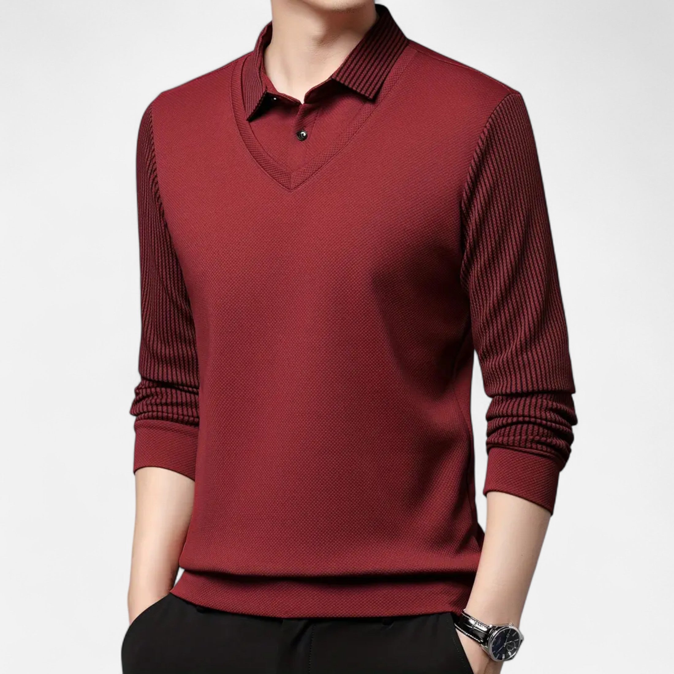 Ferandi Mode | Polo Homme Golf Élégance Printemps-Automne