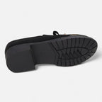 Ferandi Mode | Moccassins Femme à Nœud Rétro