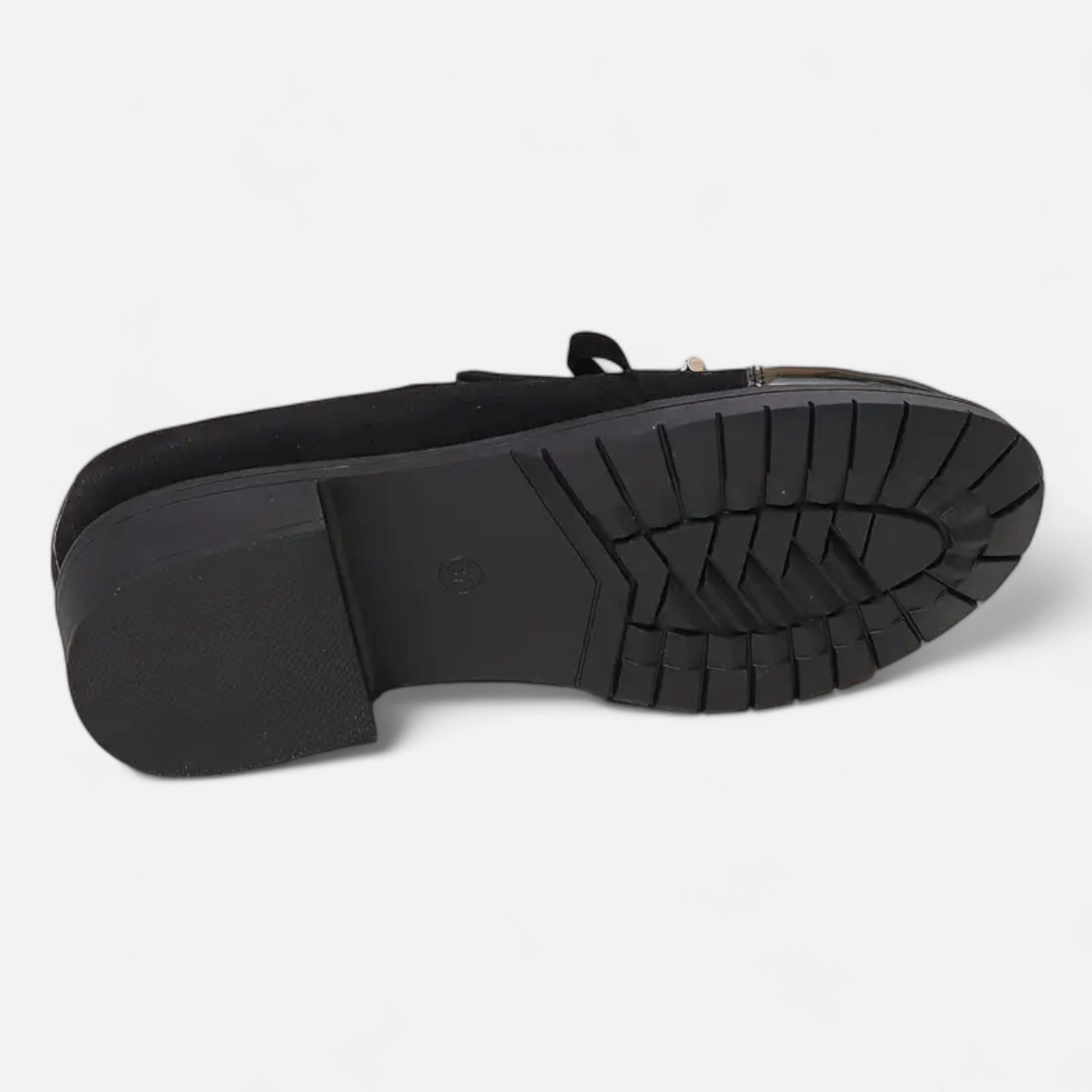 Ferandi Mode | Moccassins Femme à Nœud Rétro