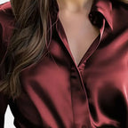 Ferandi Mode | Chemisier Satiné Femme