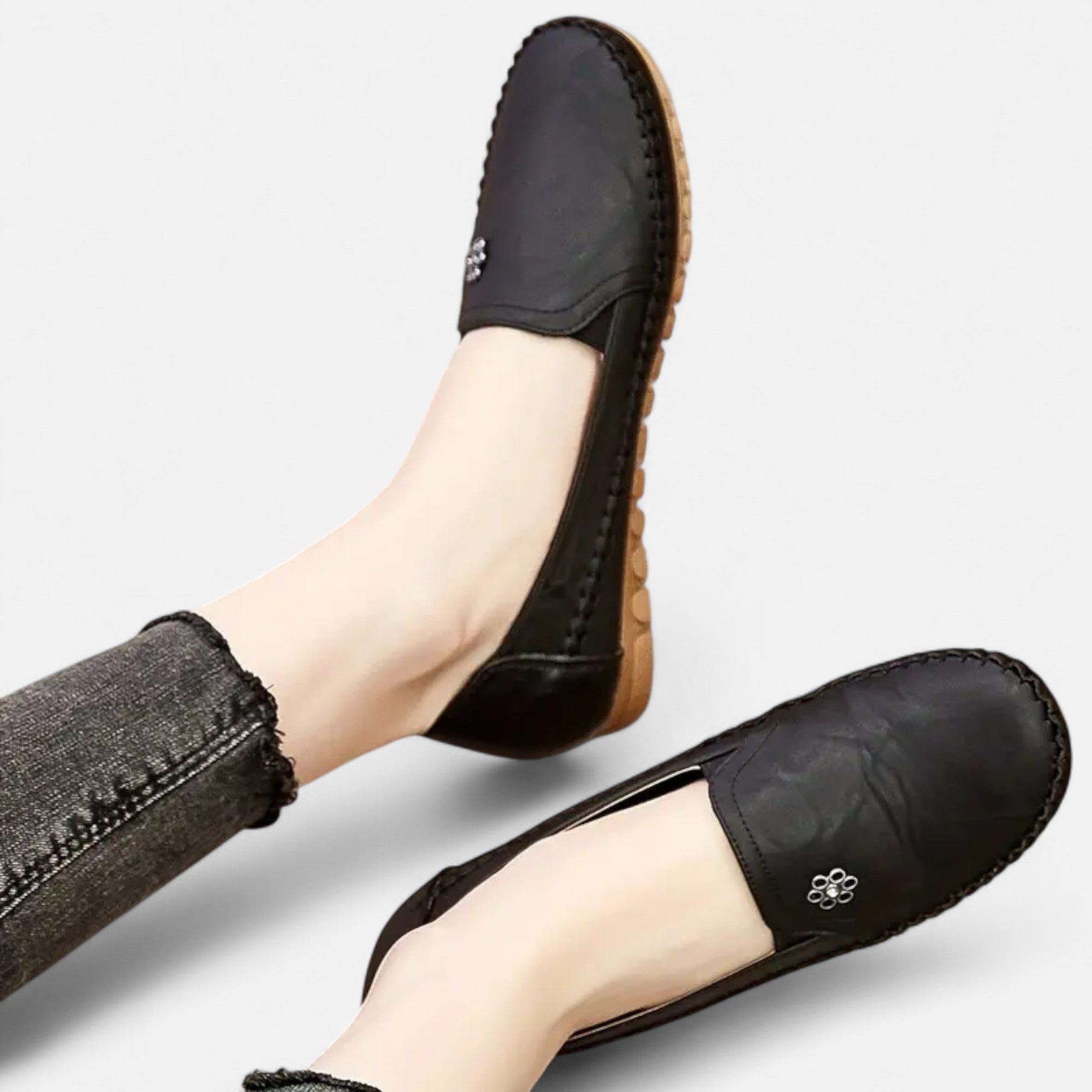 Ferandi Mode | Moccassins Décontractés à Semelle Souple