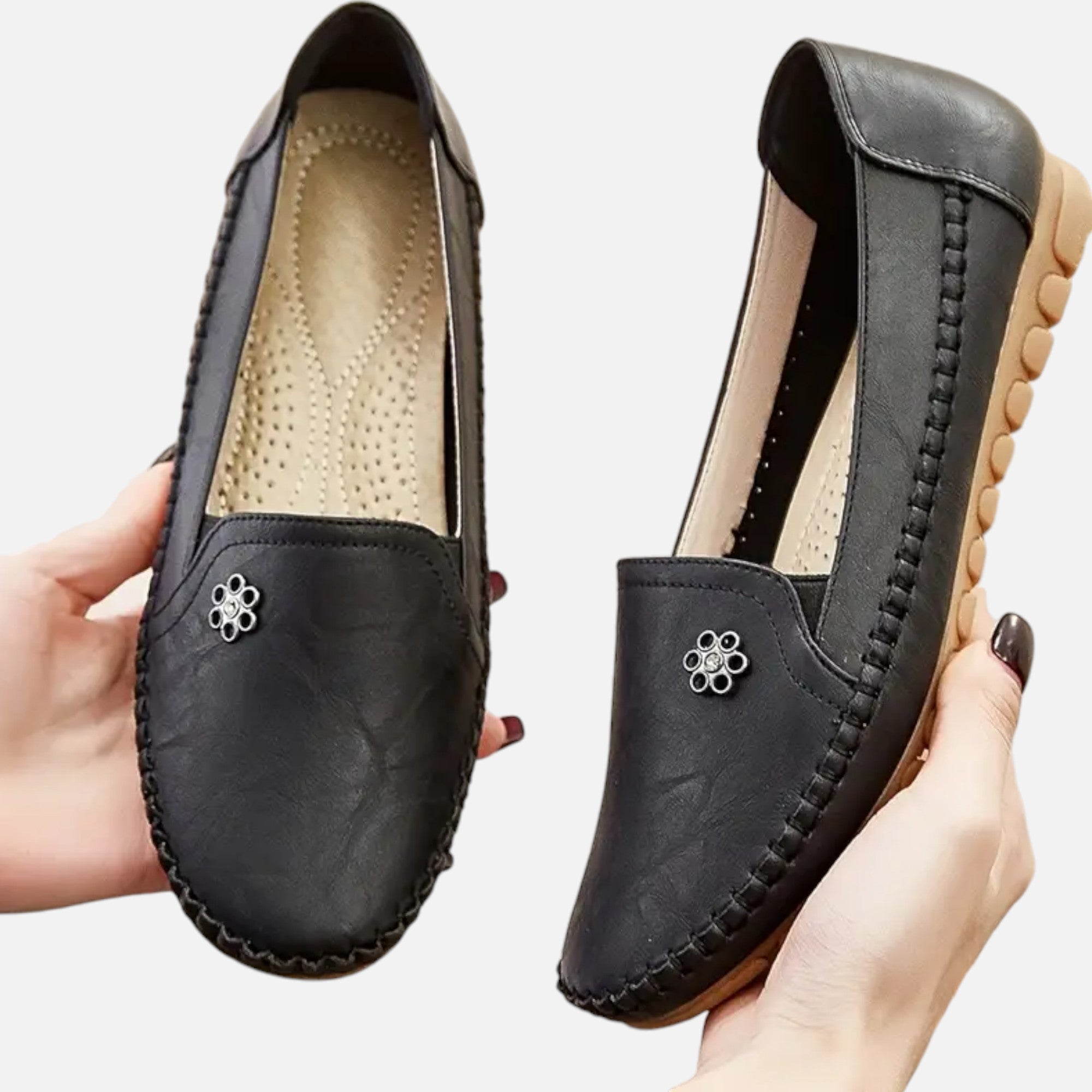 Ferandi Mode | Moccassins Décontractés à Semelle Souple