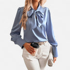 Ferandi Mode | Blouse en Dentelle à Manches Lanterne