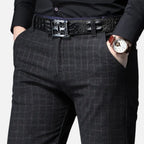 Ferandi Mode | Pantalon Homme Carreaux Slim Business