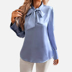 Ferandi Mode | Blouse en Dentelle à Manches Lanterne