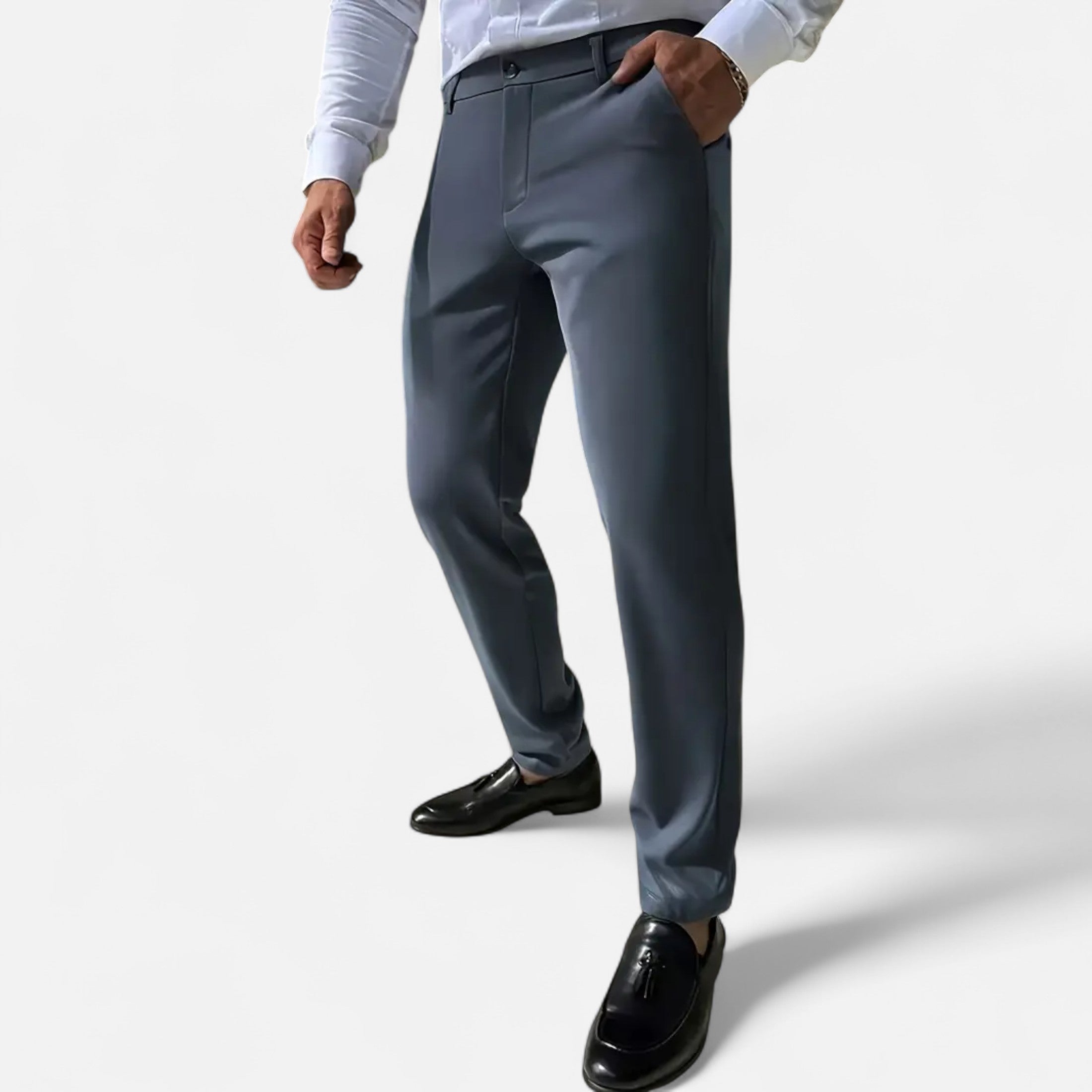 Ferandi Mode | Pantalon Homme Business Casual Confort Élégant