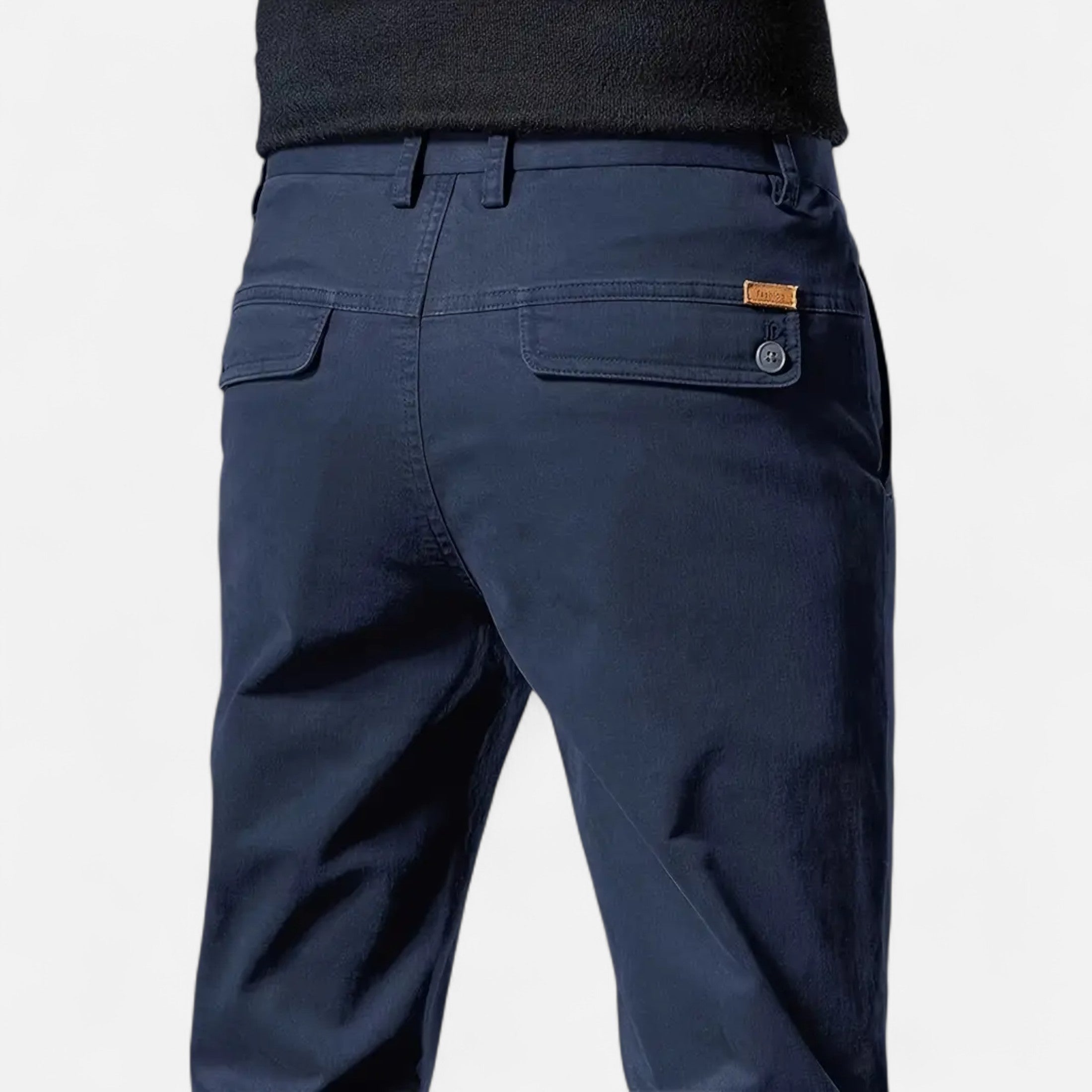 Ferandi Mode | Pantalon Homme Droit Coton Business Chic