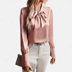 Ferandi Mode | Blouse en Dentelle à Manches Lanterne