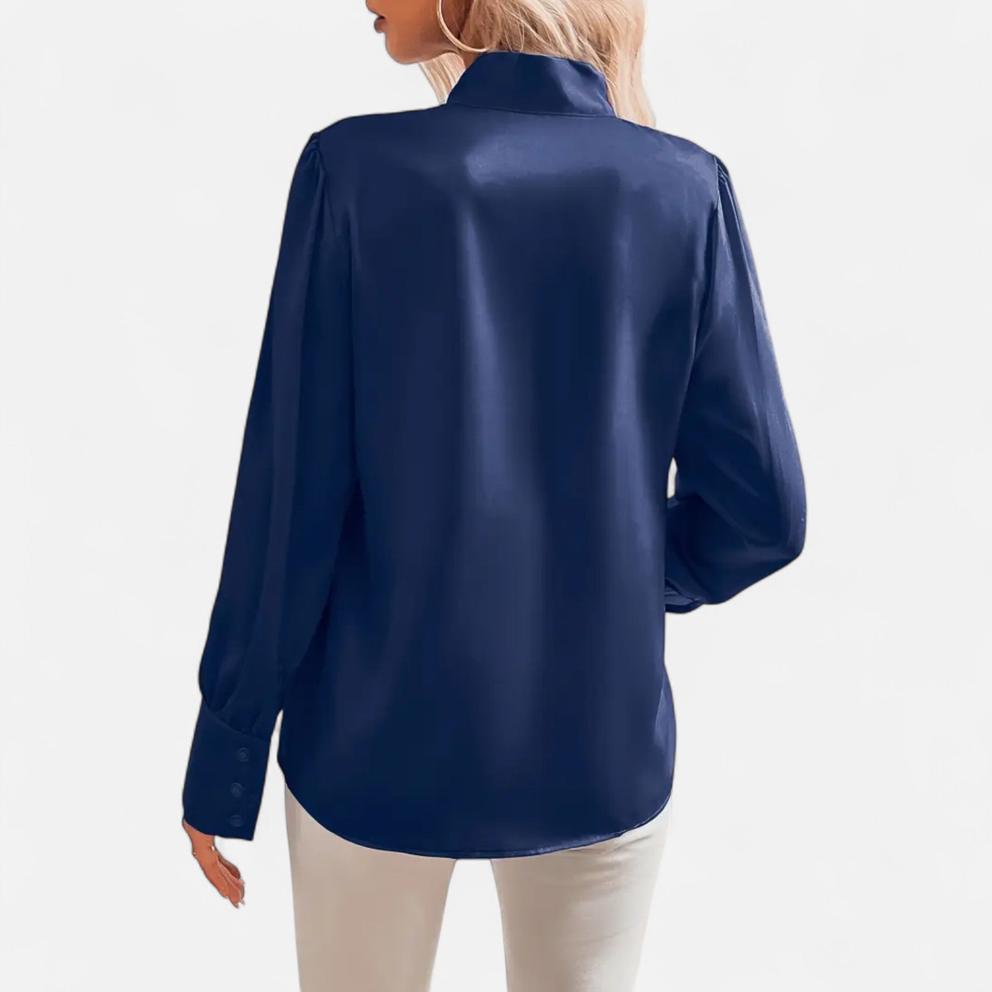 Ferandi Mode | Blouse en Dentelle à Manches Lanterne