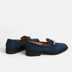 Ferandi Mode | Moccassins Femme à Accents Métalliques