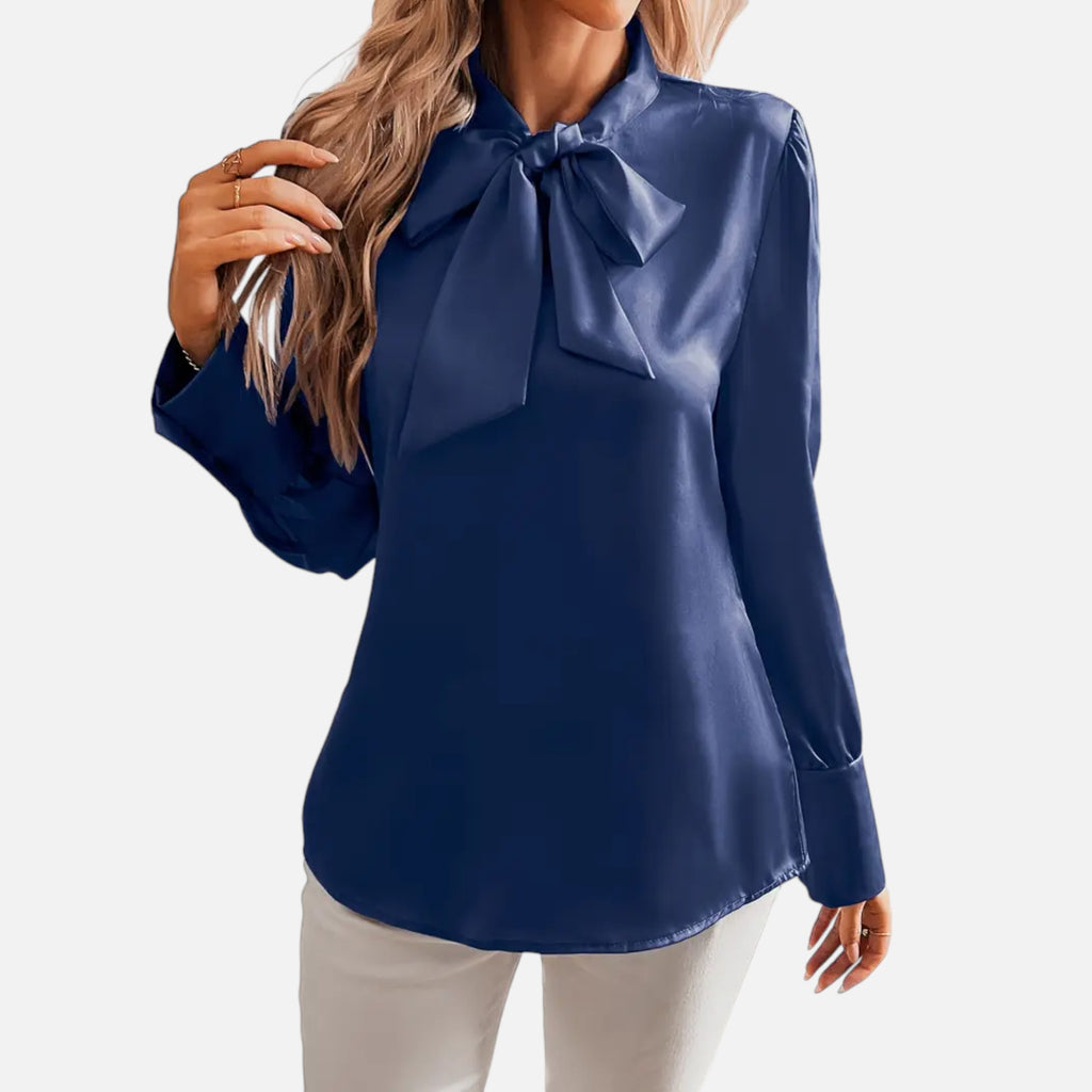 Ferandi Mode | Blouse en Dentelle à Manches Lanterne