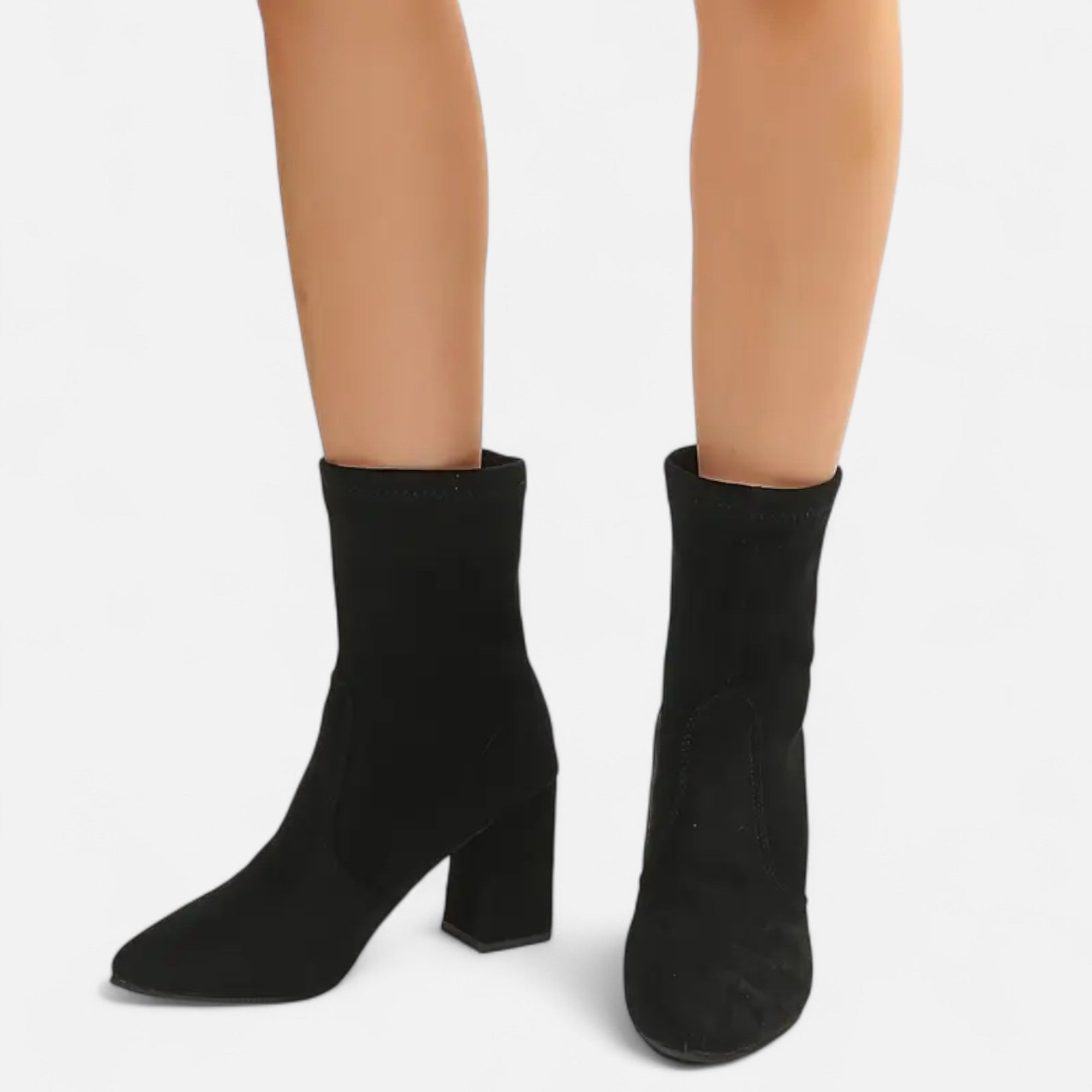 Ferandi Mode | Bottines Élégantes à Semelle Épaisse