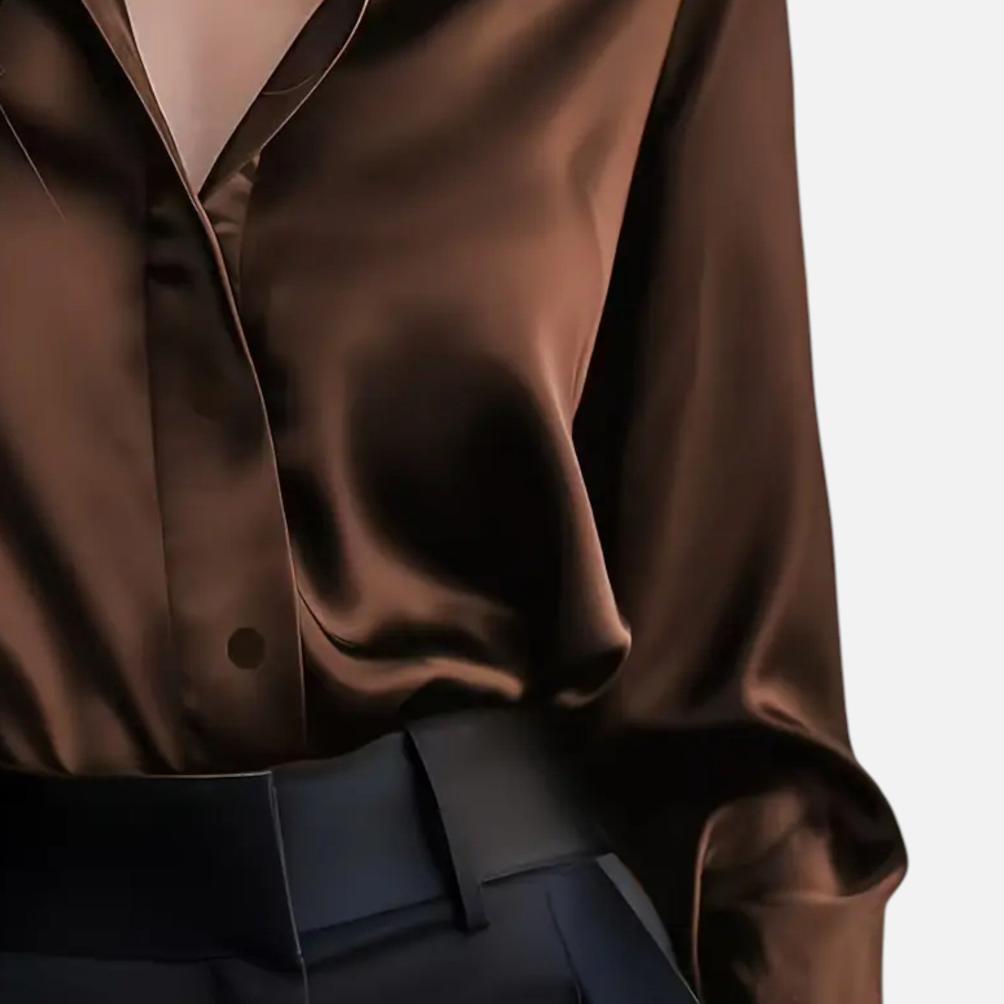 Ferandi Mode | Chemisier Satiné Femme