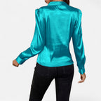 Ferandi Mode | Blouse Col Plissé Élégante