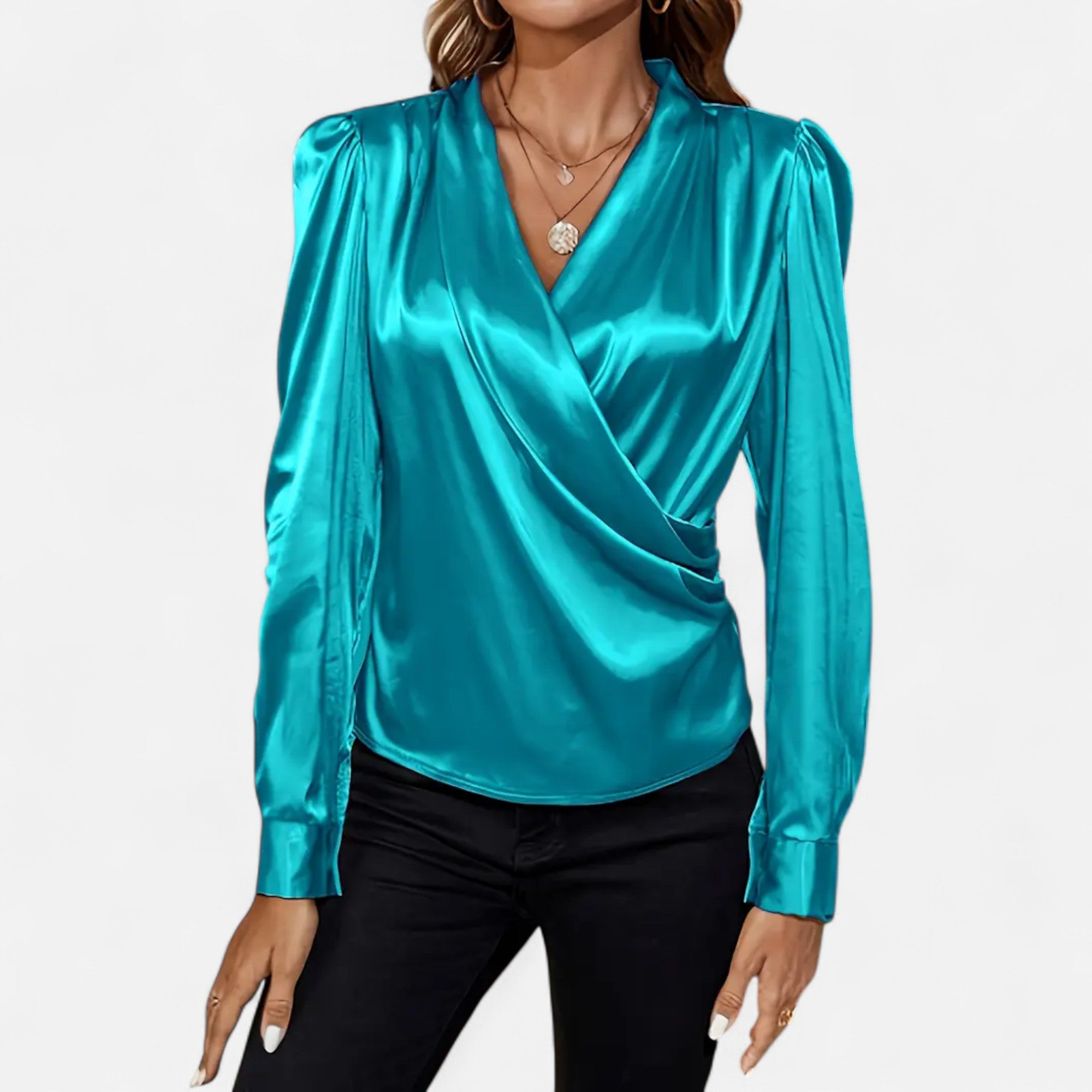 Ferandi Mode | Blouse Col Plissé Élégante