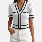 Ferandi Mode | Cardigan Court Élégant