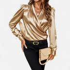 Ferandi Mode | Blouse Col Plissé Élégante