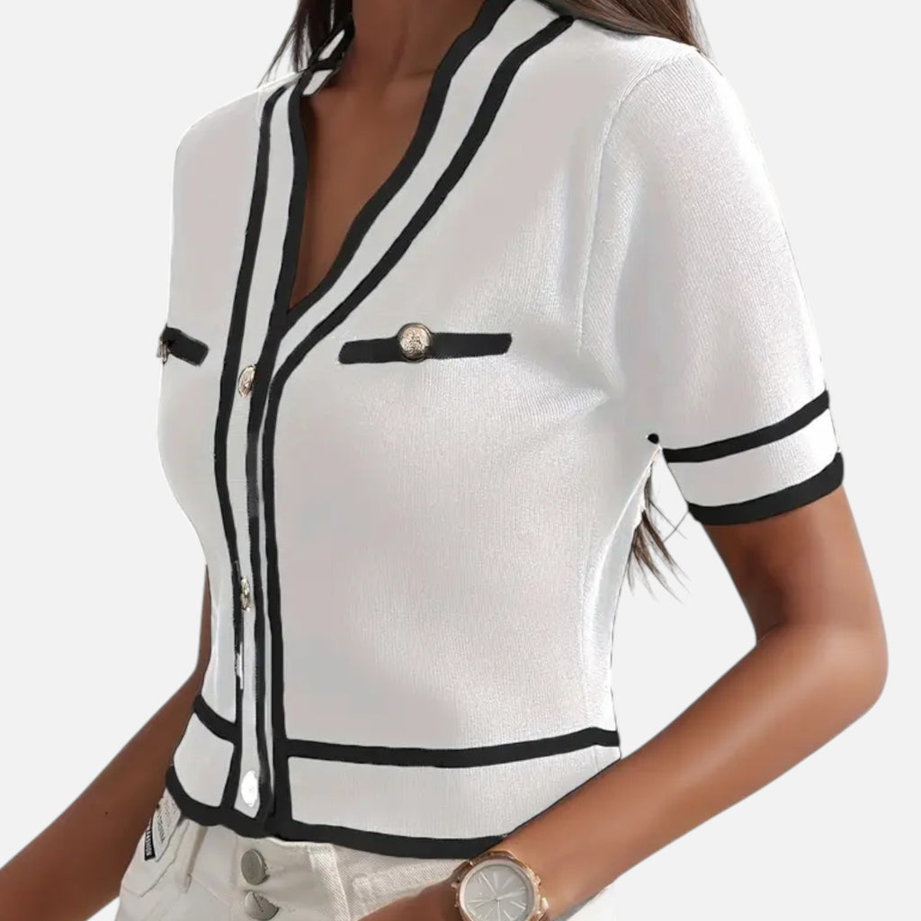 Ferandi Mode | Cardigan Court Élégant