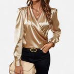 Ferandi Mode | Blouse Col Plissé Élégante