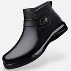Ferandi Mode | Hommes Bottines en Cuir Plein Grain