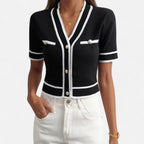 Ferandi Mode | Cardigan Court Élégant