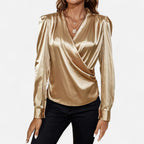 Ferandi Mode | Blouse Col Plissé Élégante