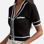 Ferandi Mode | Cardigan Court Élégant