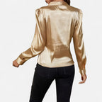 Ferandi Mode | Blouse Col Plissé Élégante