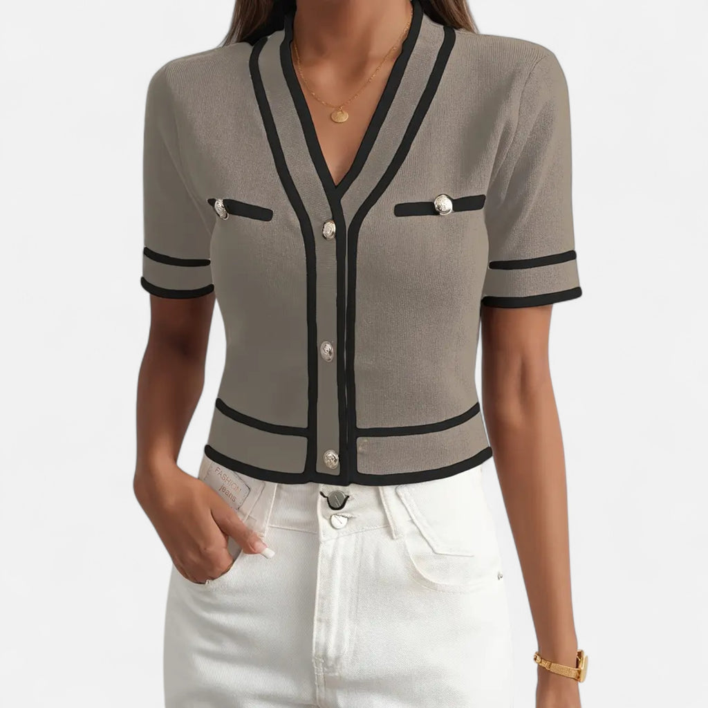 Ferandi Mode | Cardigan Court Élégant