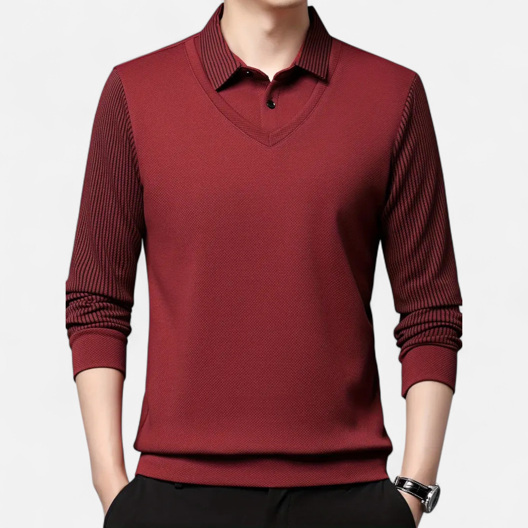 Ferandi Mode | Polo Homme Golf Élégance Printemps-Automne