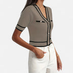 Ferandi Mode | Cardigan Court Élégant