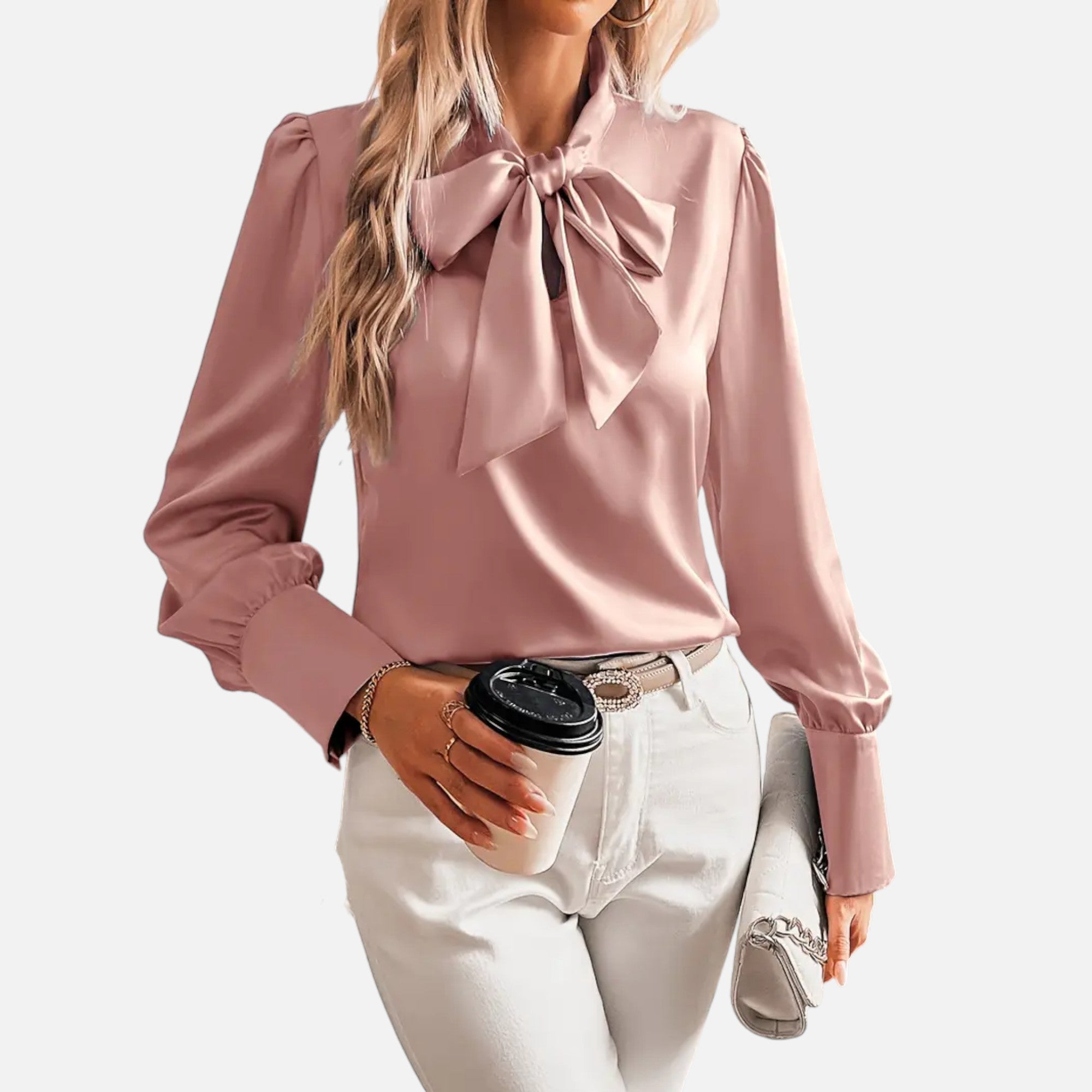 Ferandi Mode | Blouse en Dentelle à Manches Lanterne