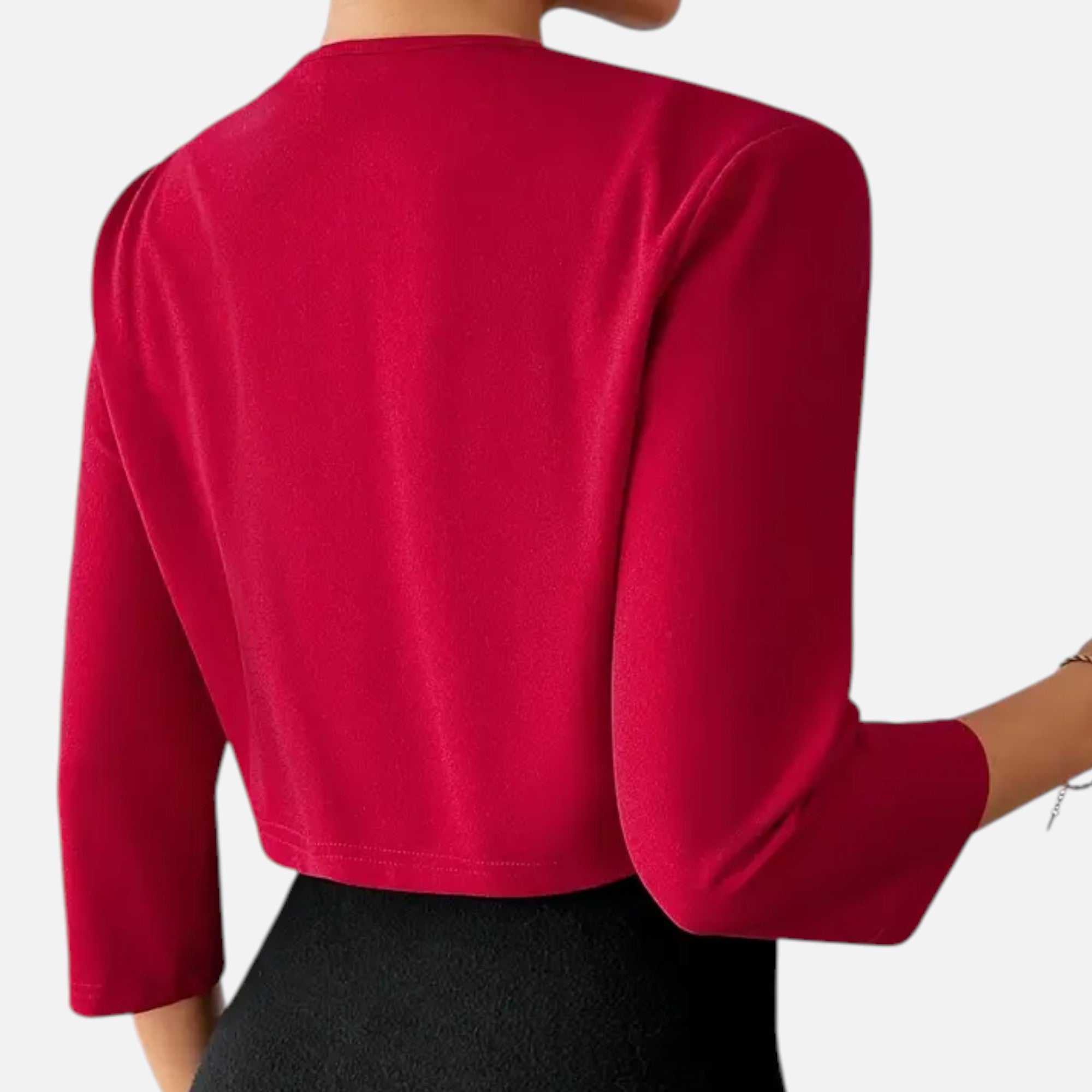 Ferandi Mode | Blazer Femme à Col Plissé