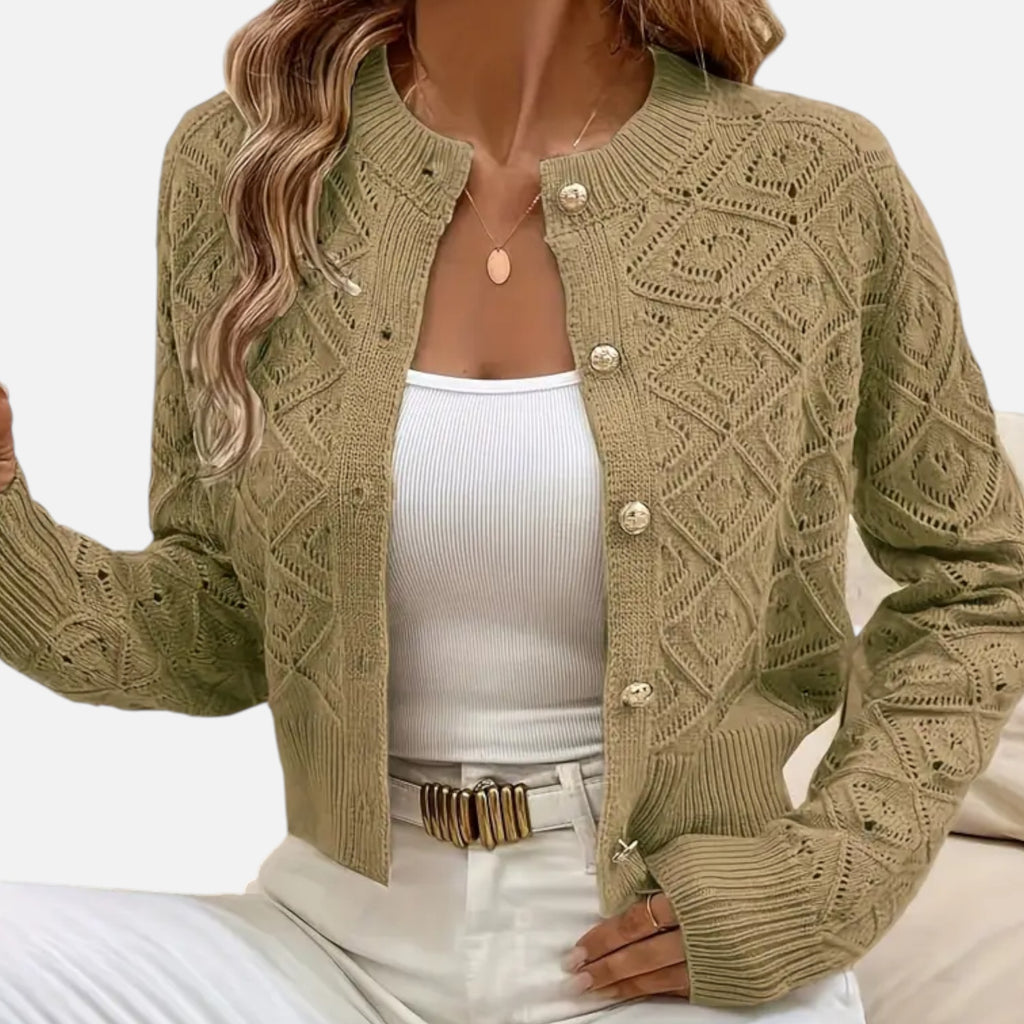 Ferandi Mode | Pull à Col Rond Motif Géométrique