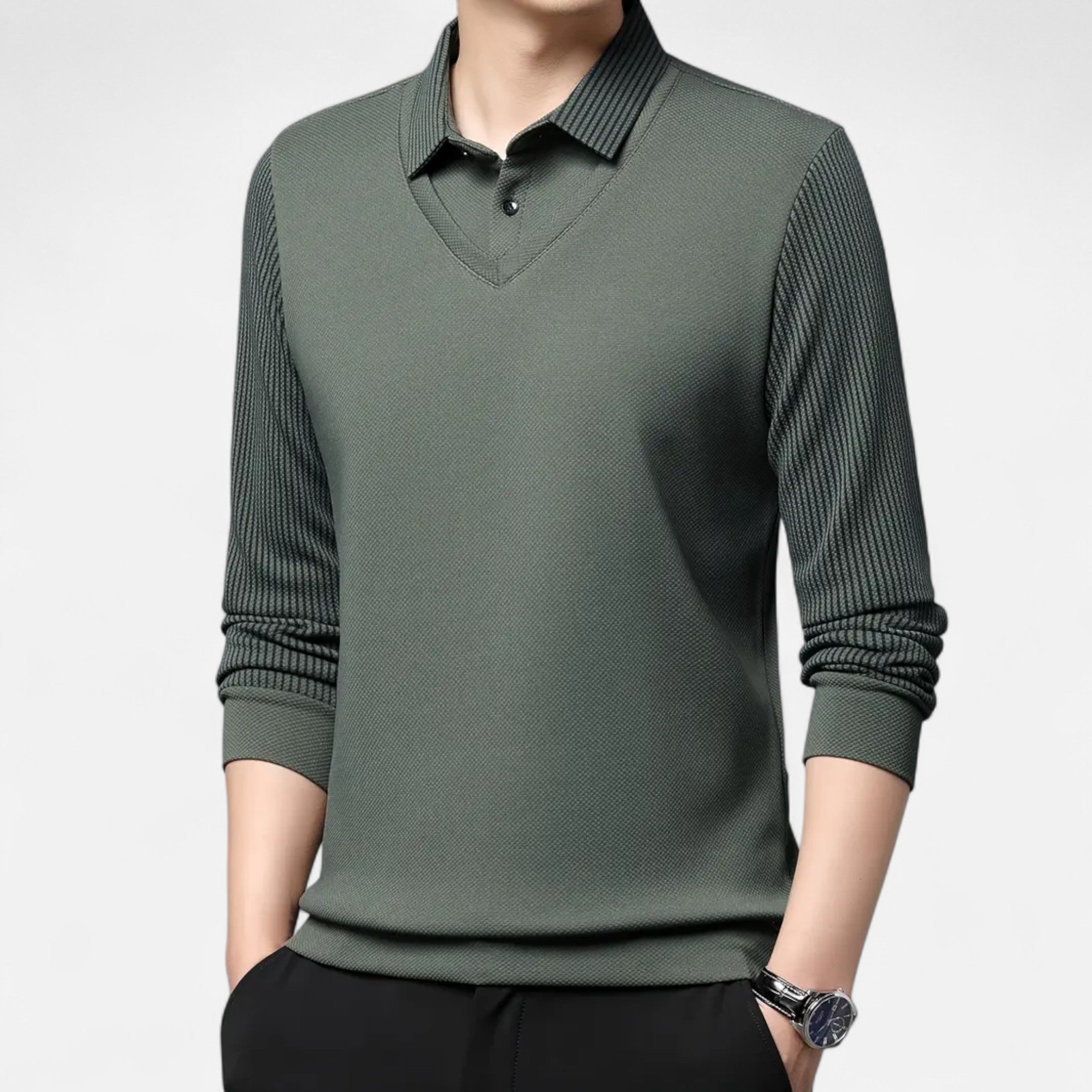 Ferandi Mode | Polo Homme Golf Élégance Printemps-Automne