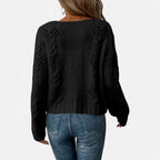 Ferandi Mode | Cardigan Court à Manches Longues