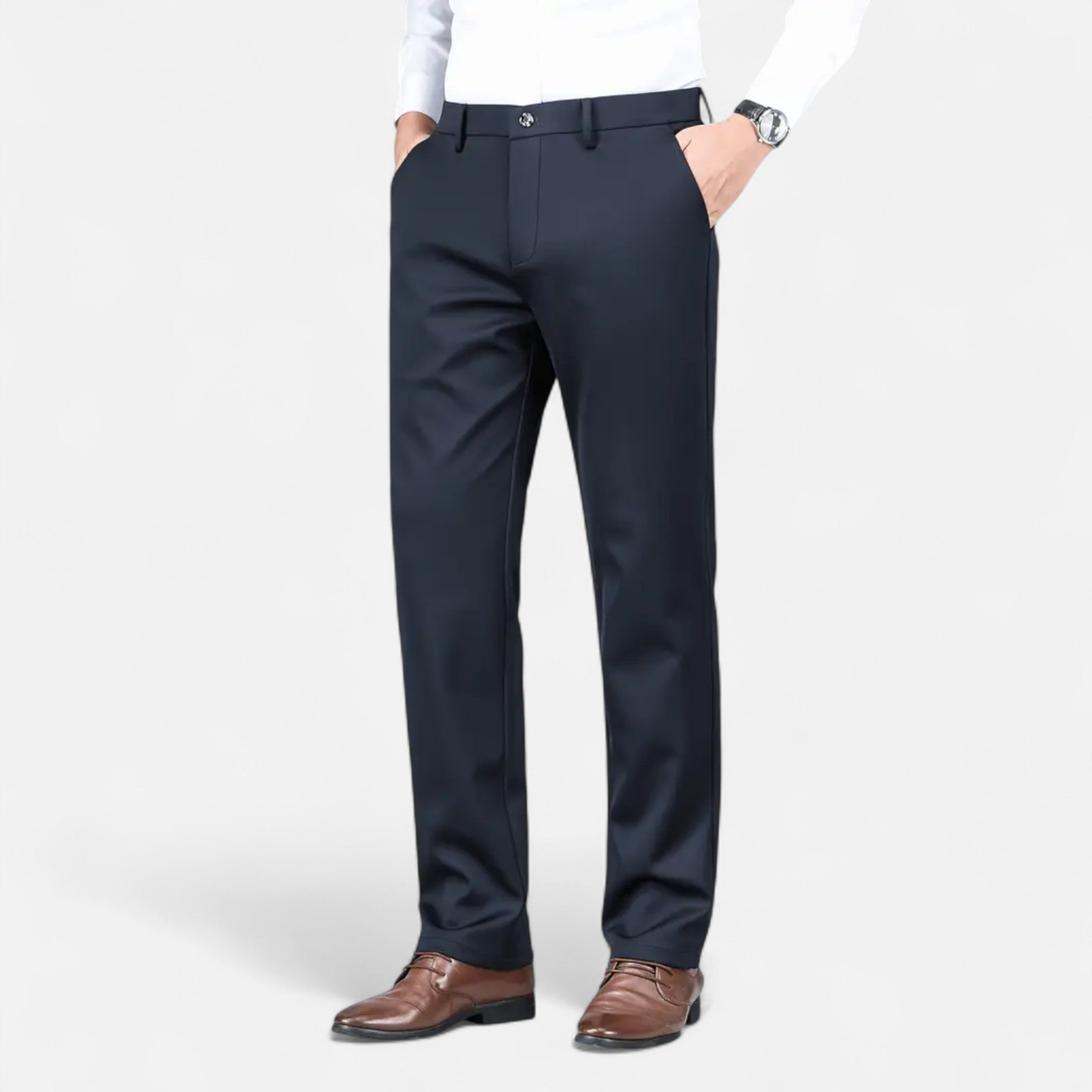 Ferandi Mode | Pantalon Homme Business Casual Élégant