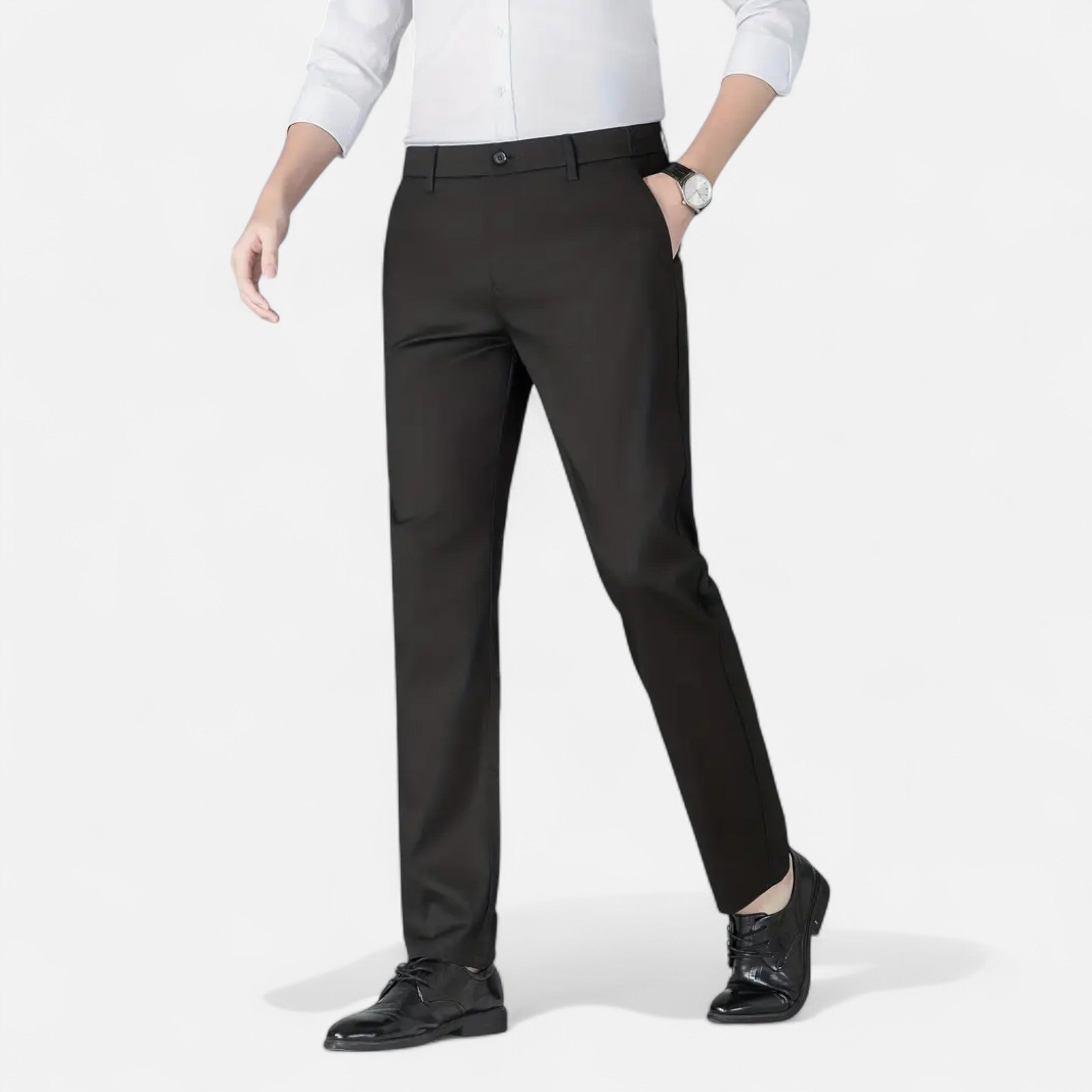 Ferandi Mode | Pantalon Homme Business Casual Élégant