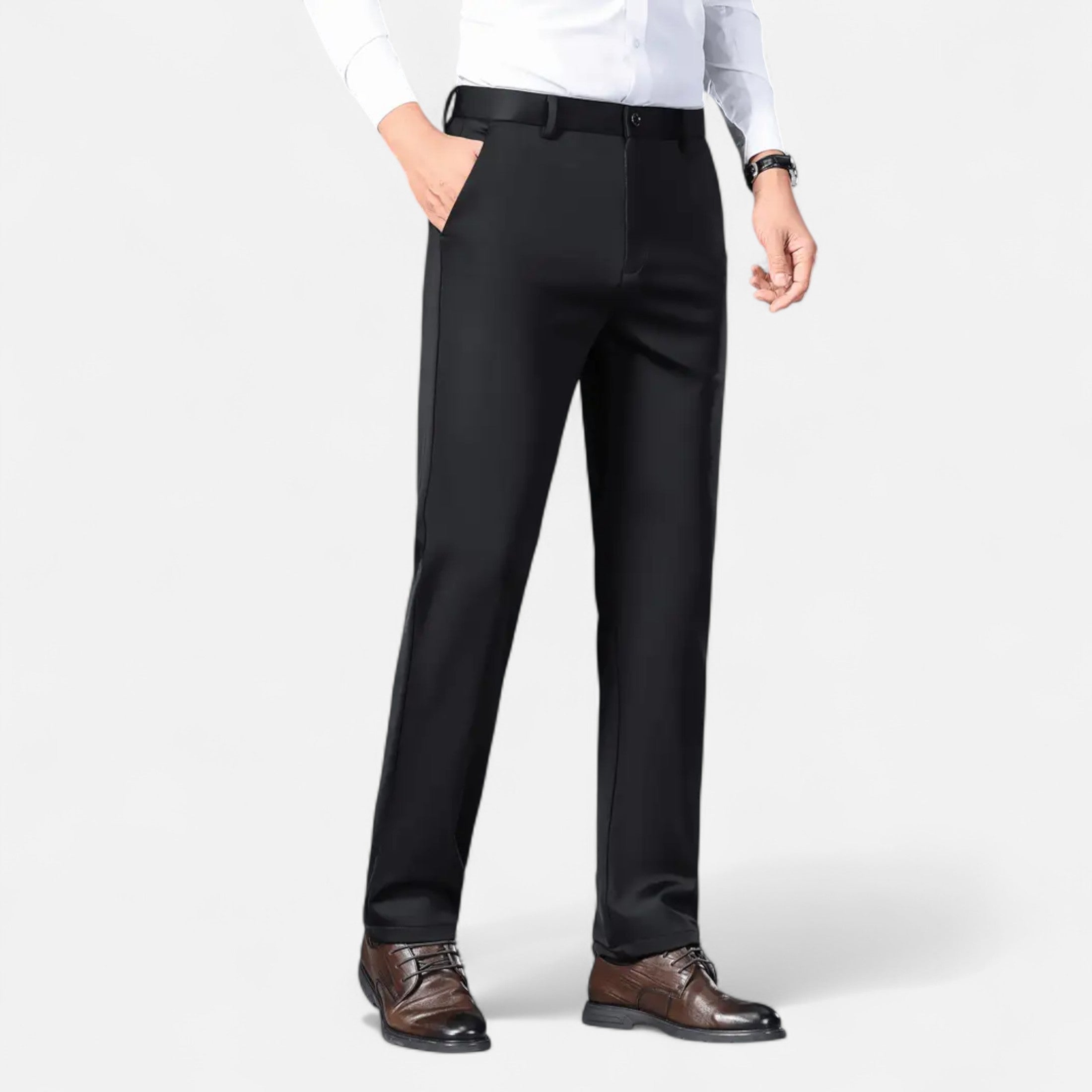 Ferandi Mode | Pantalon Homme Business Casual Élégant