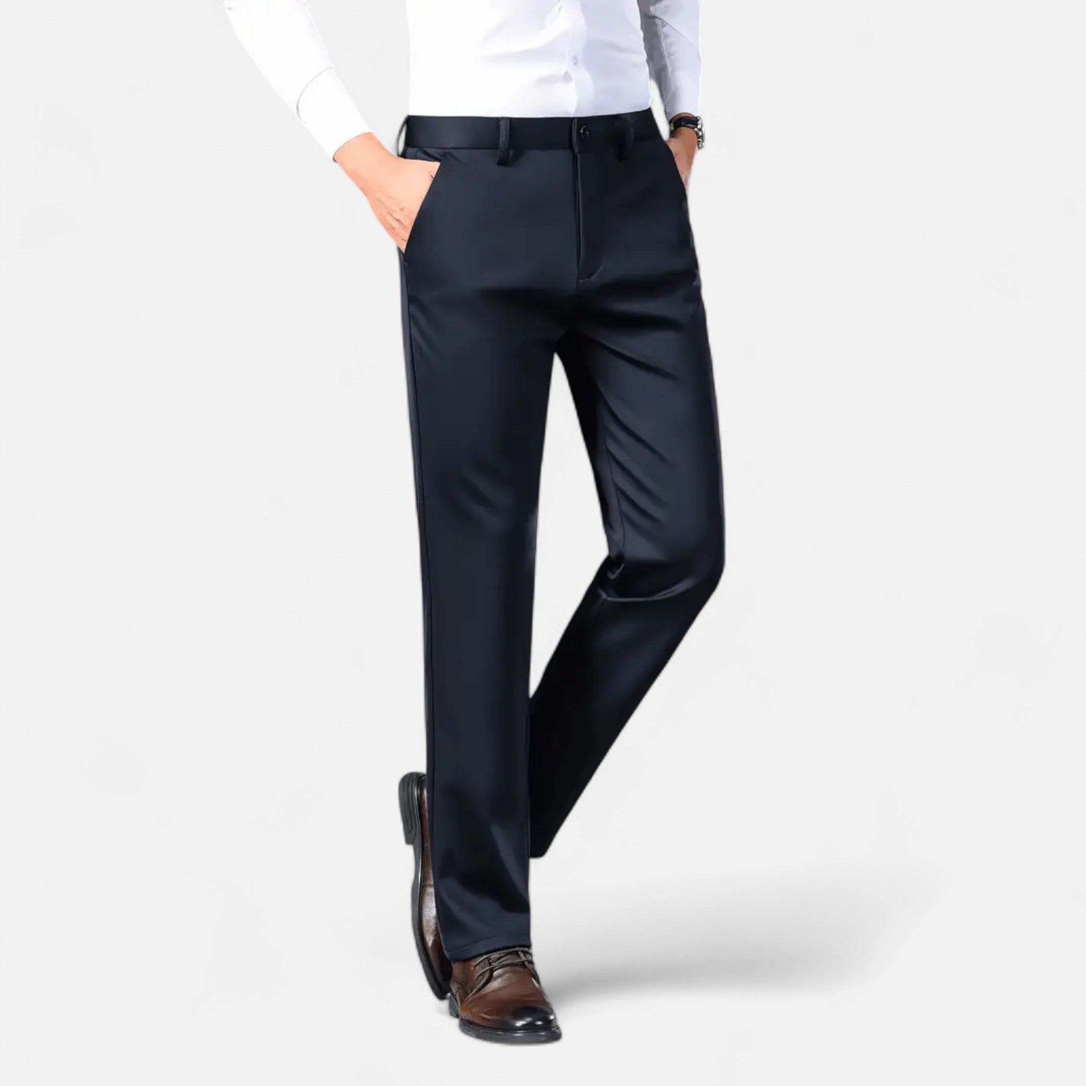 Ferandi Mode | Pantalon Homme Business Casual Élégant