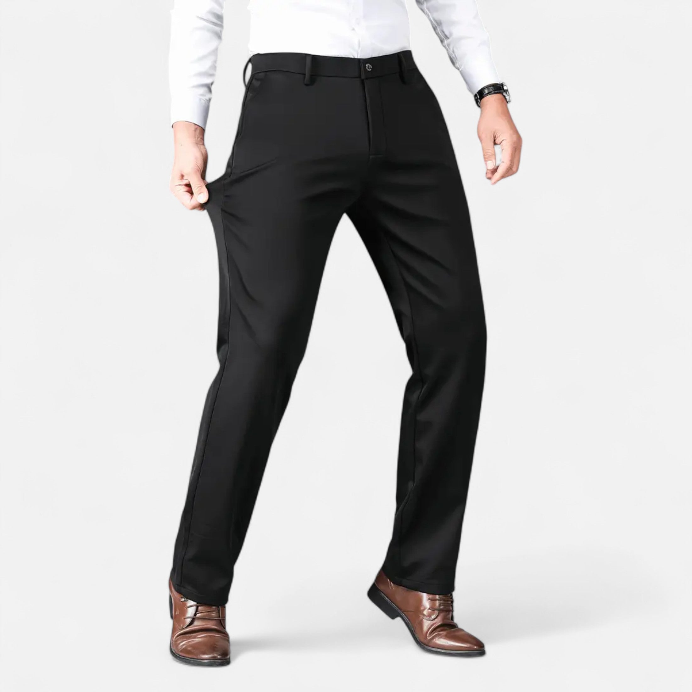Ferandi Mode | Pantalon Homme Business Casual Élégant