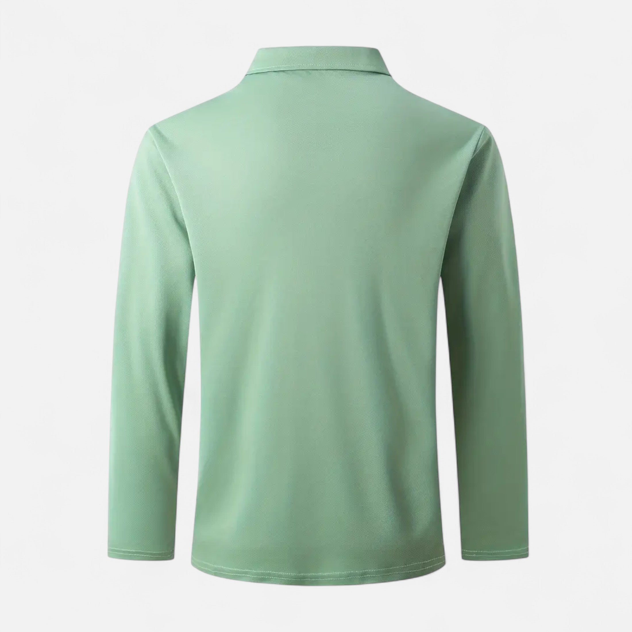 Ferandi Mode | Polo Homme Boutonné Manches Longues Automne